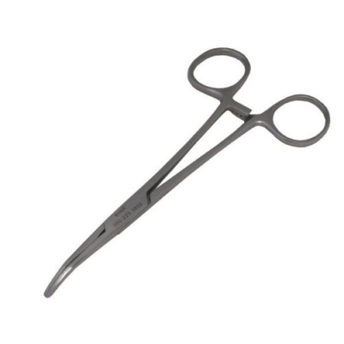 Klinik Hemostatic Curved Forcep