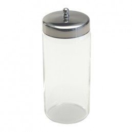 applicator jar, glass applicator jar, medical jar
