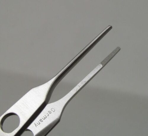 Bishop Harmon straight crisscross serrated tips