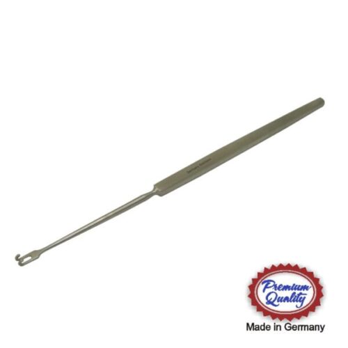 Freer Skin Hook, double prong blunt 2mm wide, 21-103