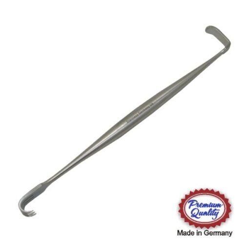 Senn Retractor, double ended, 8mm wide prongs, N4780