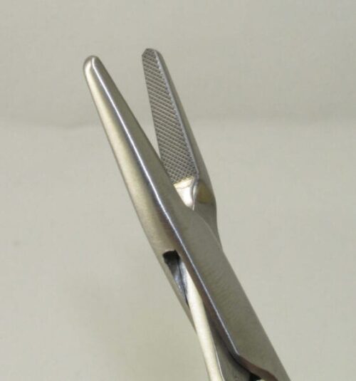 Crilewood Needle Holder, tungsten carbide Straight jaws